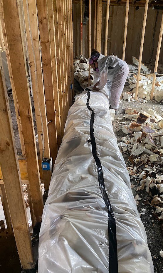 Cleanup and sanitization during property damage restoration