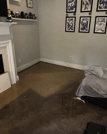 flooded basement water extraction Charlotte NC