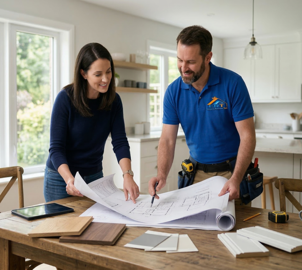 planning phase for rebuild and renovation project Charlotte NC