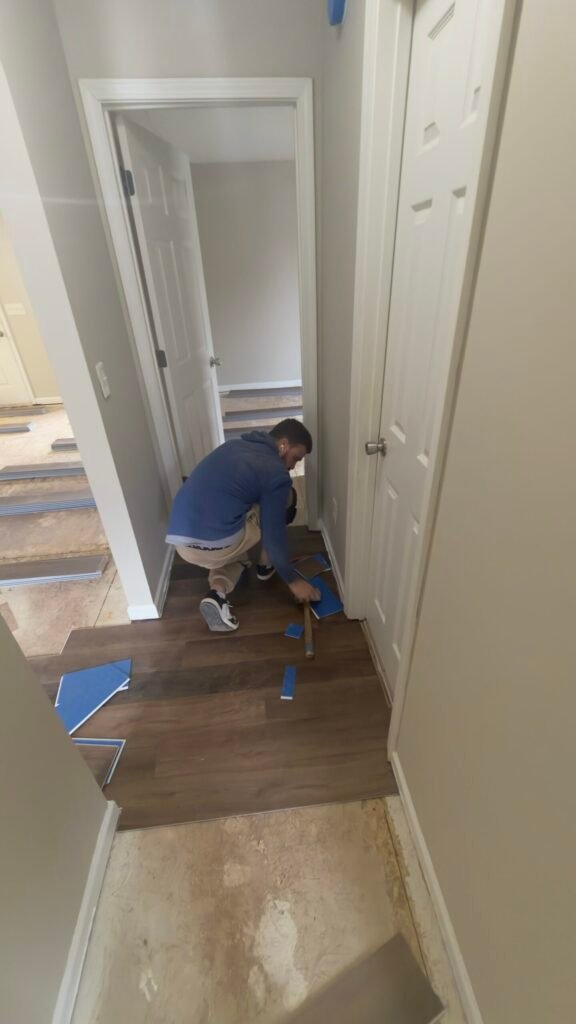 Property repairs and reconstruction during the final stage of restoration