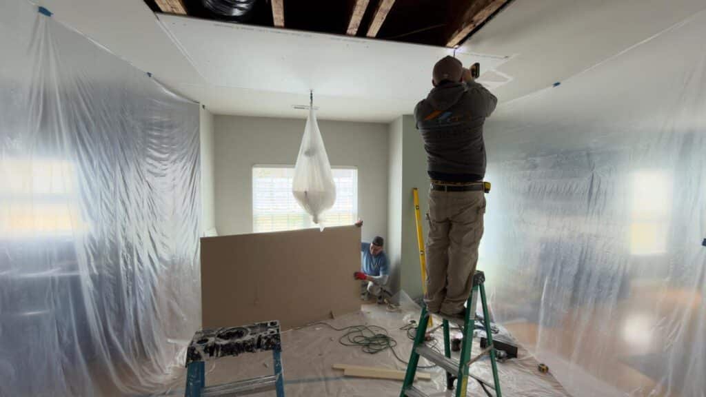 rebuild and reconstruction work in progress Charlotte NC